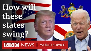 US Presidential Election 2020: Texas, Ohio, Florida \& Pennsylvania - BBC World Service