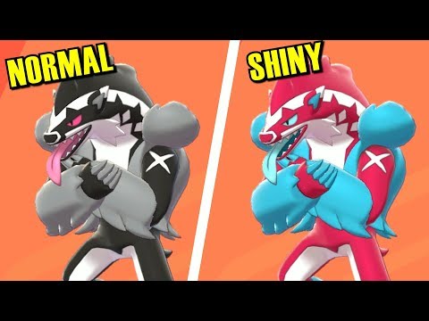 Shiny Pokemon (Pokemon Sword & Shield) (Mainland Galar Pokedex