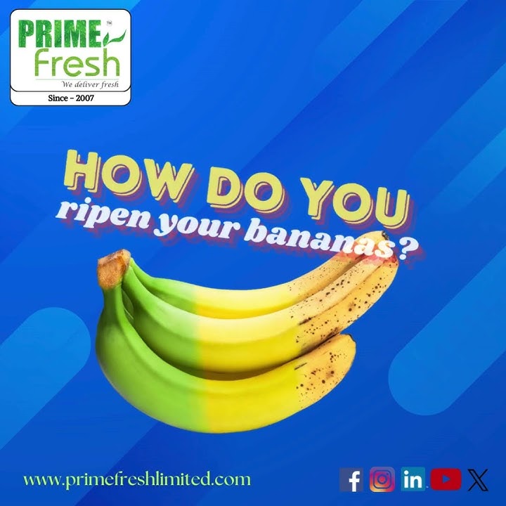 What's your method for ripening bananas?