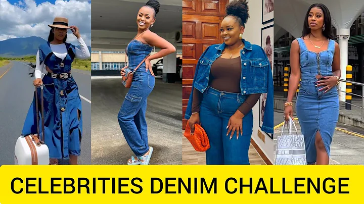 CELEBRITIES DENIM WEAR CHALLENGE | DIANA BAHATI | WAJESUS FAMILY | WAMBO ASHLEY | DIANA BAHATI 