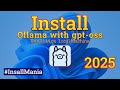 How to install ollama with gpt-oss || gpt-oss Install Tutorial || Install Mania
