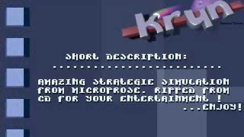 Razor 1911 - Kryn Intro (DOS) 1996