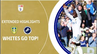 WHITES GO TOP! | Leeds United v Millwall extended highlights