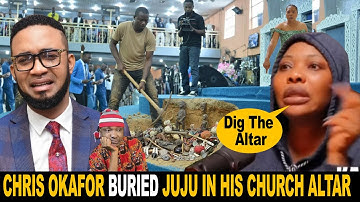 Pastor Chris Okafor Buried Juju In His Church Altar Doris Ogala Exposes Ex Lover