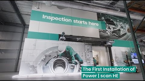 Waygate Technologies | The First Installation of Power|scan HE