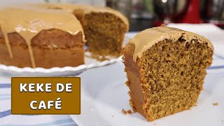 🔥Cómo hacer un KEKE de CAFÉ☕ - PASO A PASO | Victoria Abanto