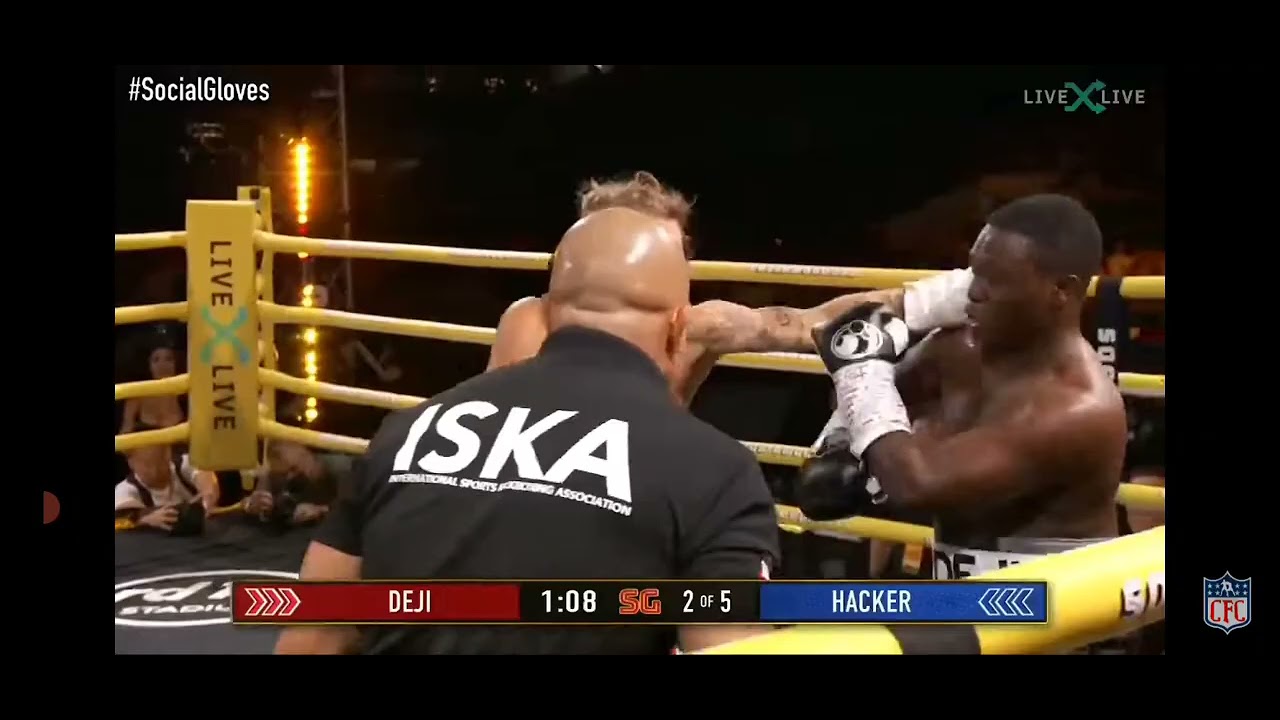 Deji vs Vinnie Hacker FullFight Highlights Yotubers vs TikTokers