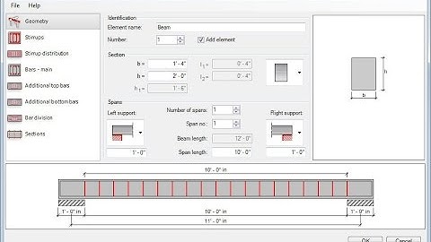 AutoCAD Structural Detailing - beam reinforcement-Part II