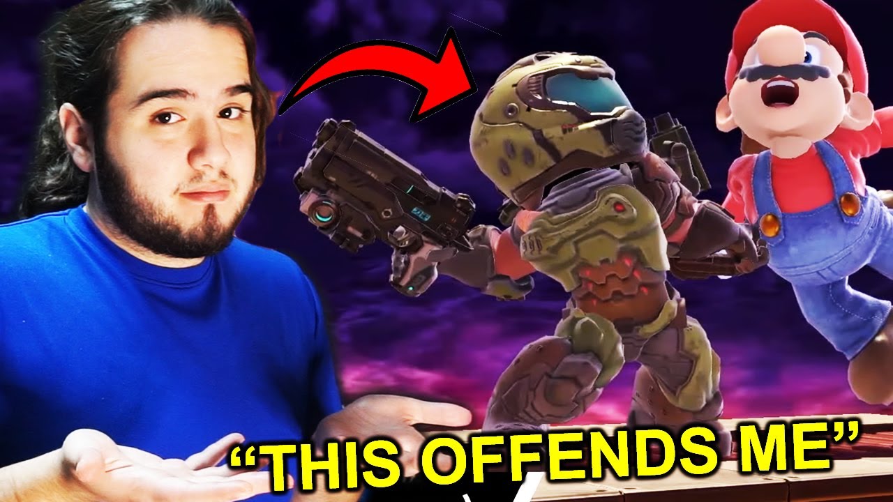 The Doom Slayer Is Now On Smash And People Are Offended