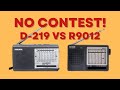 Comparing new x.ata d219 to tecsun r9012 on shortwave radio