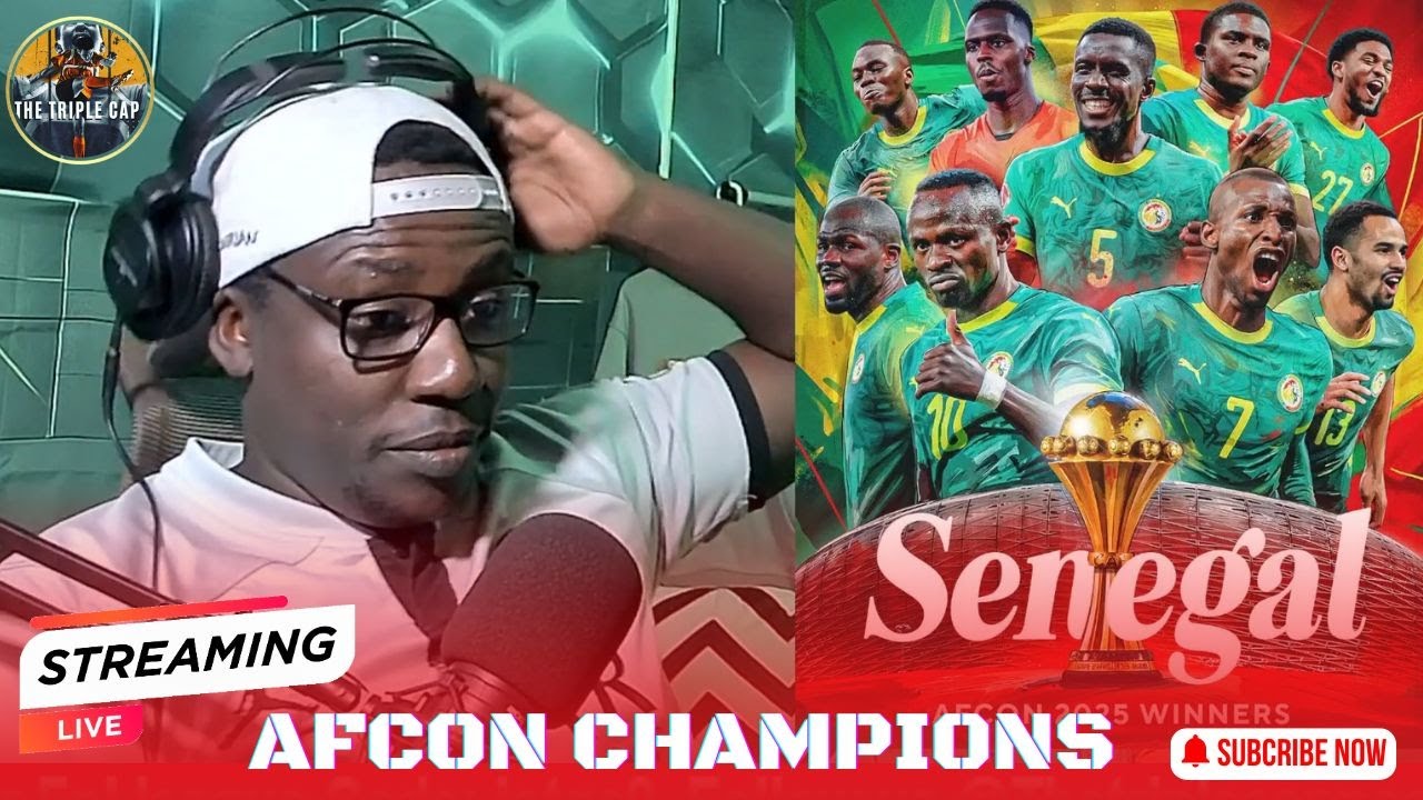 Senegal Vs Morocco  ( AFCON FINAL ) Live Watchalong