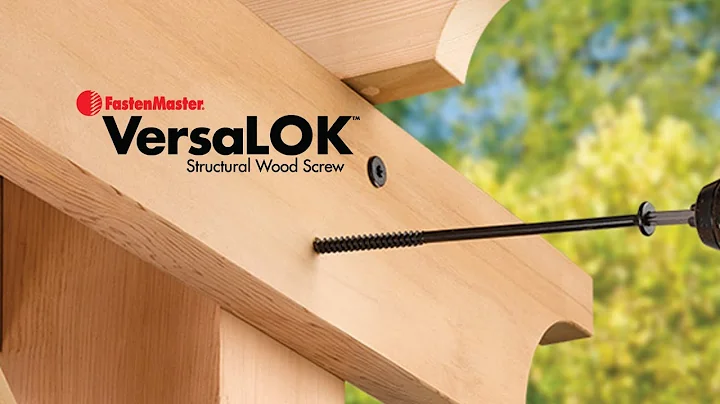 VersaLOK Structural Wood Screw: Versatile Fastening