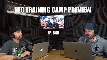 NFC Training Camp Preview (Ep. 845) - Sports Gambling Podcast