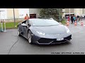 Lamborghini Huracan and Aston Martin V12 Vantage | Exhaust Sound