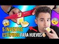 ¿Huevos cuadrados? Probamos 5 inventos LOCOS para Huevos COCIDOS