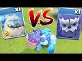 the REAL snow MONSTER!?! "Clash Of Clans" ice vs ice!