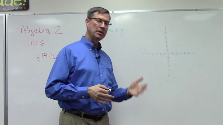 Algebra 2 1126 p. 14-16