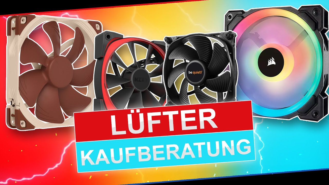  Update New Die BESTEN PC-LÜFTER für den PERFEKTEN Airflow! | Lüfter - Kaufberatung 2020 / 2021