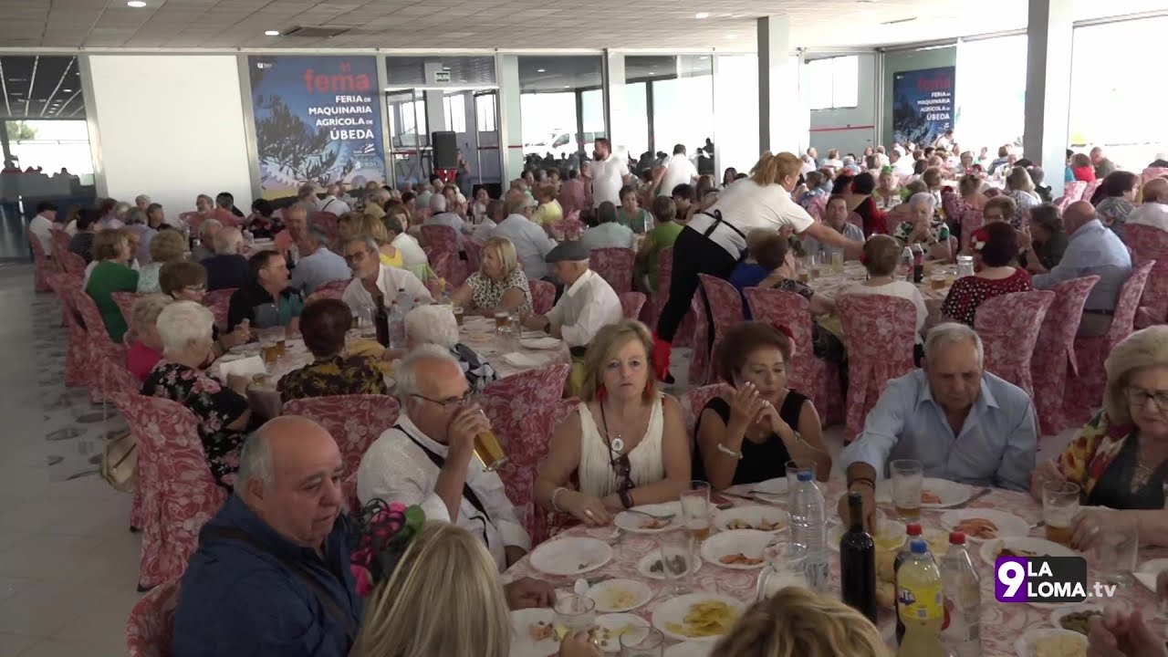Feria de Úbeda 2023 · Comida de las personas mayores