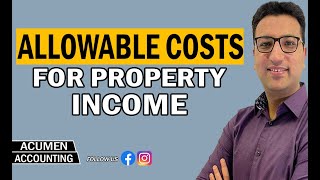 Allowable costs for Property income