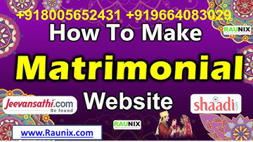 How to make matrimonial app | how make app like jeevansathi and shadi.com | how to make dating app
