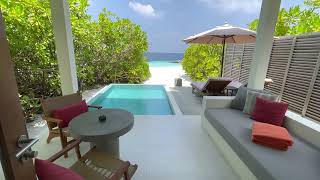 Dhigali Maldives  Beach Villa with Pool