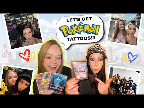 We Got MATCHING Pokemon Tattoos!