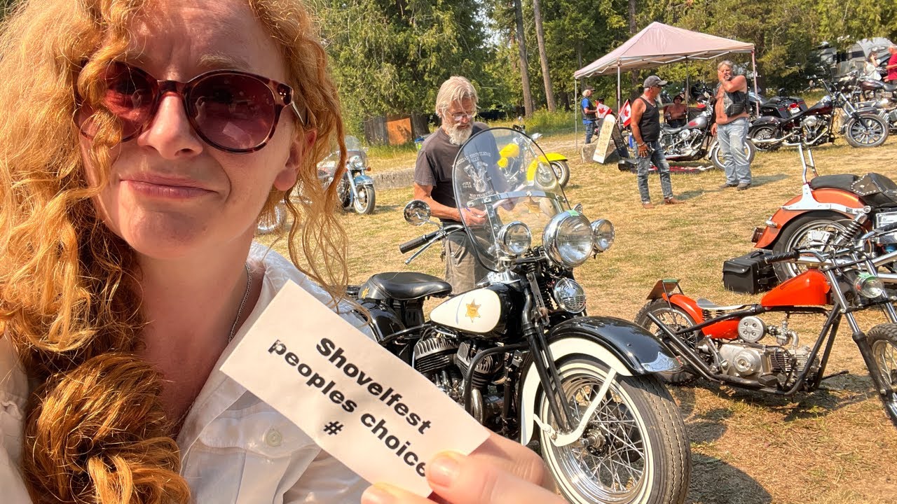 Vintage Motorcycle Show. HELP me vote for best bike at SHOVELFEST!