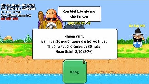 Ngọc Rồng Online | Hoàn Thành Nhiệm Vụ KOL Nhận Đeo Lưng Vĩnh Viễn , Mở Hộp Goku Day Vip NRO