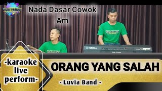 Orang yang salah karaoke - Luvia nada cowok Am