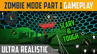 ZOMBIE MODE PART 1 - Ultra Graphics Gameplay | Gun Strike 3D: Shooting Games | Giga games screenshot 4