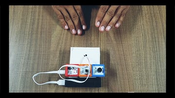 Music Maker made using Havi elements - DIY Robotics starter kit | IR sensor projects
