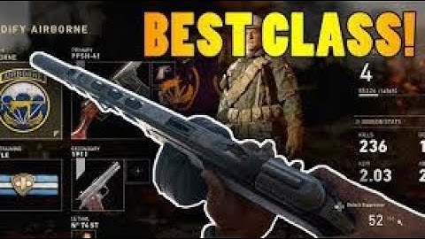 PPSH41 BEST CLASS SETUP!!! (COD WW2)