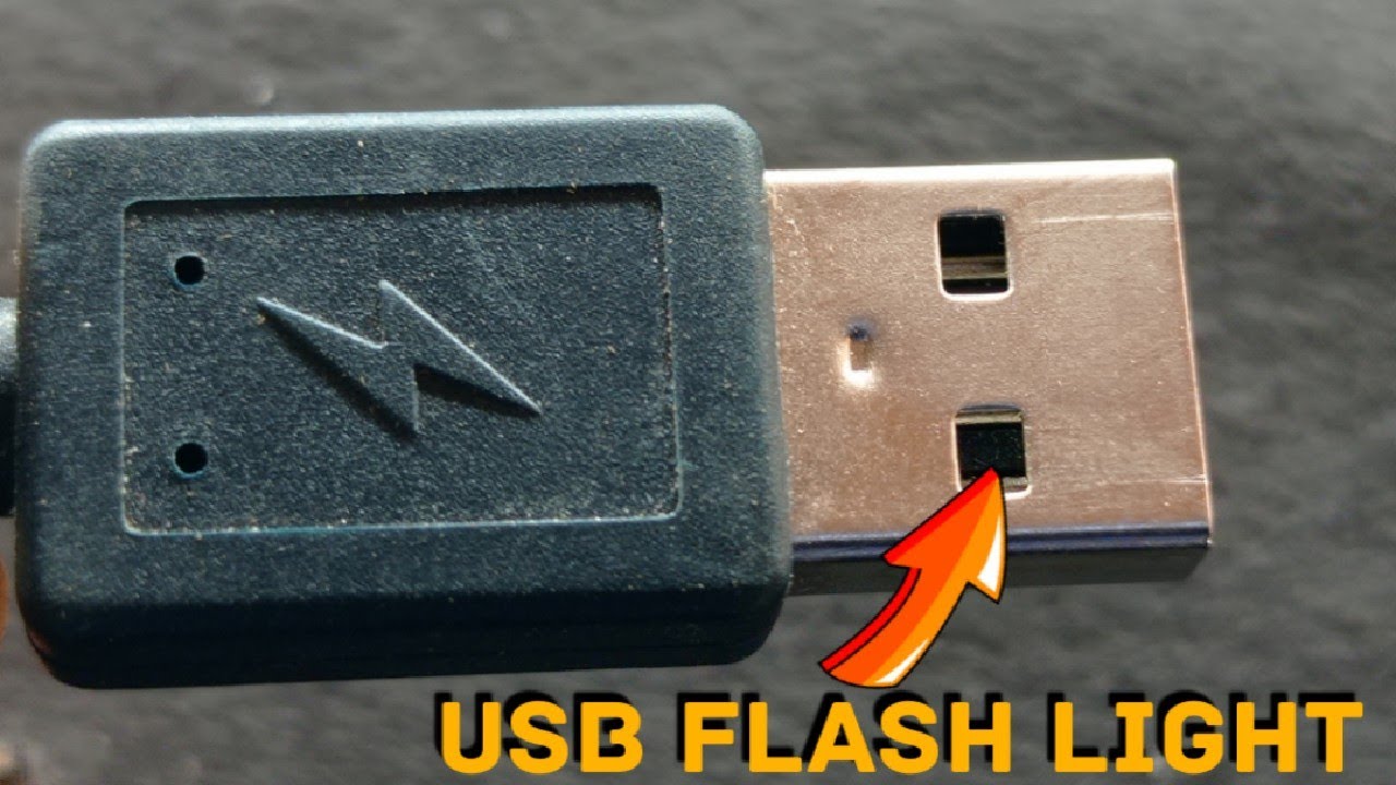 How To Make A Super Bright Usb Led Light |DIY