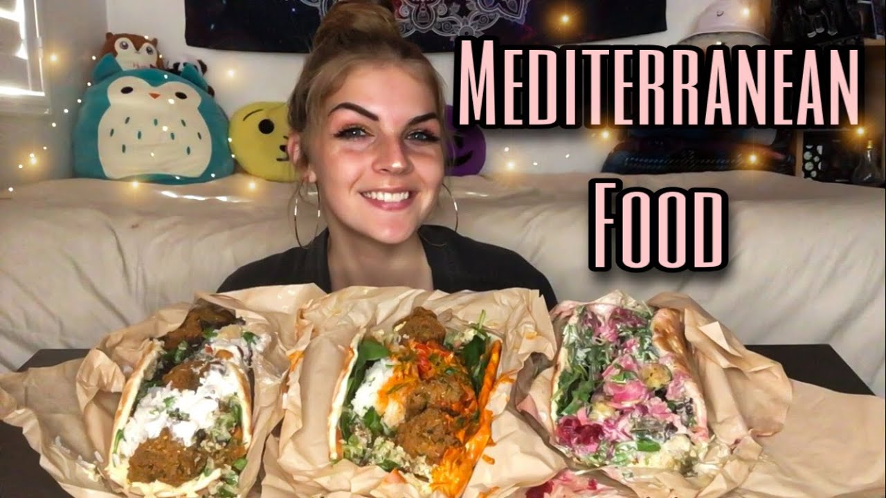 Средиземноморская кухня MUKBANG! (Веганский) (Грязный)
