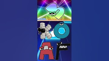 Alphabet Lore C vs Alphabet Lore A vs Funny Alphabet Lore x Coffin Dance Tiles Hop Edm Rush #1873
