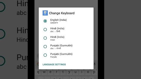 Redmi Note6 pro | Hindi keyboard | Punjabi keyboard