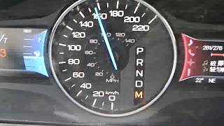 Ford Edge Sport 2012 Top Speed Run 0-190 Kmh