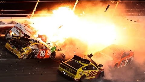 2021 NASCAR Speedweeks Crash Compilation - Scars