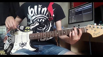 Blink-182 - Anthem Part Two (Guitar Cover WITH TABS)