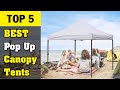 Top 5 Best Pop Up Canopy Tents 2021 - Eurmax, ABCCANOPY, SONGMICS, MASTERCANOPY