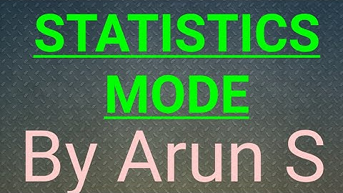 CLASS 10 STATISTICS MODE | MATHS Passing Package