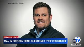 UnitedHealthcare CEO shooting: Person of interest ID'd, in custody