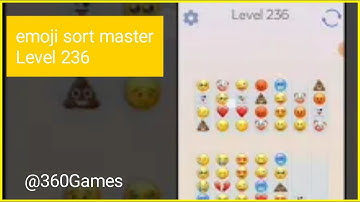 Emoji Sort Master Level 236 - Walkthrough Solution