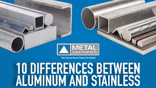 10 Differences Between Aluminum And Stainless Steel | Metal Supermarkets