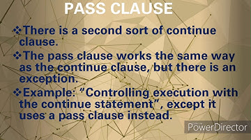 Controlling Execution of a Loop CONTINUED - Loops Part 3