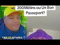 🤣🤣 ENTRE 200 MILLIONS Fcfa ET UN PASSEPORT BORDEAUX: Ton choix ? (🔔ABONNE-TOI, Like & Partage 👇🏾👀👍🏽)