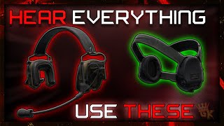Use THESE BEST HEADSETS in Escape From Tarkov!!!