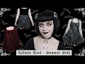 Killstar haul  gothic alternative clothing   summer goth outfits and vampire goth aesthetic