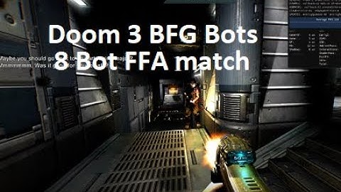 Doom 3 BFG 8 Player Bots FFA